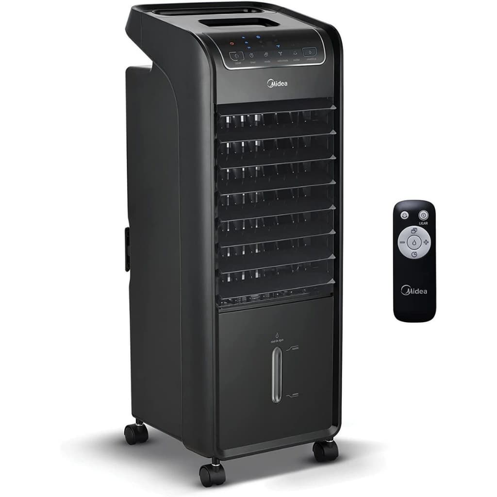 Climatizador de Ar Frio Midea 4,5L Preto