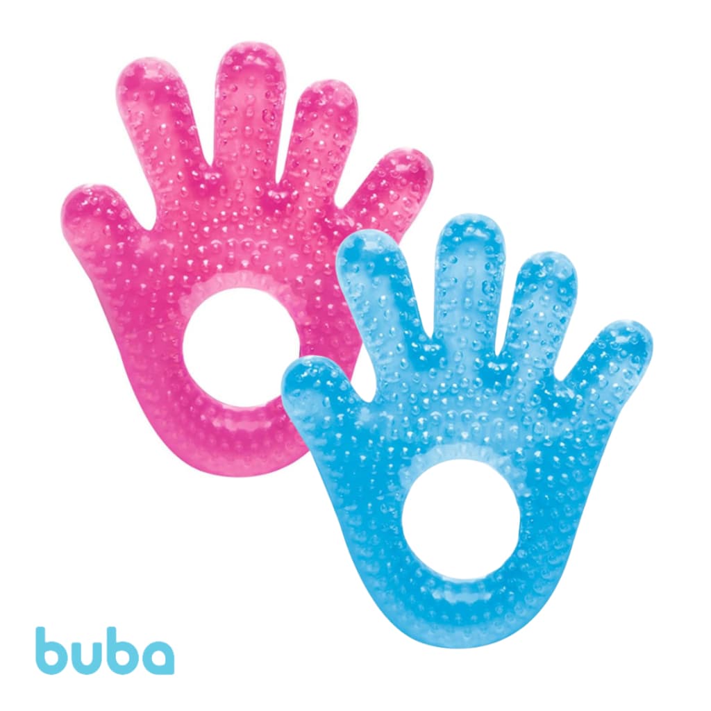 BUBA Mordedor Com Agua Maozinha Colorido
