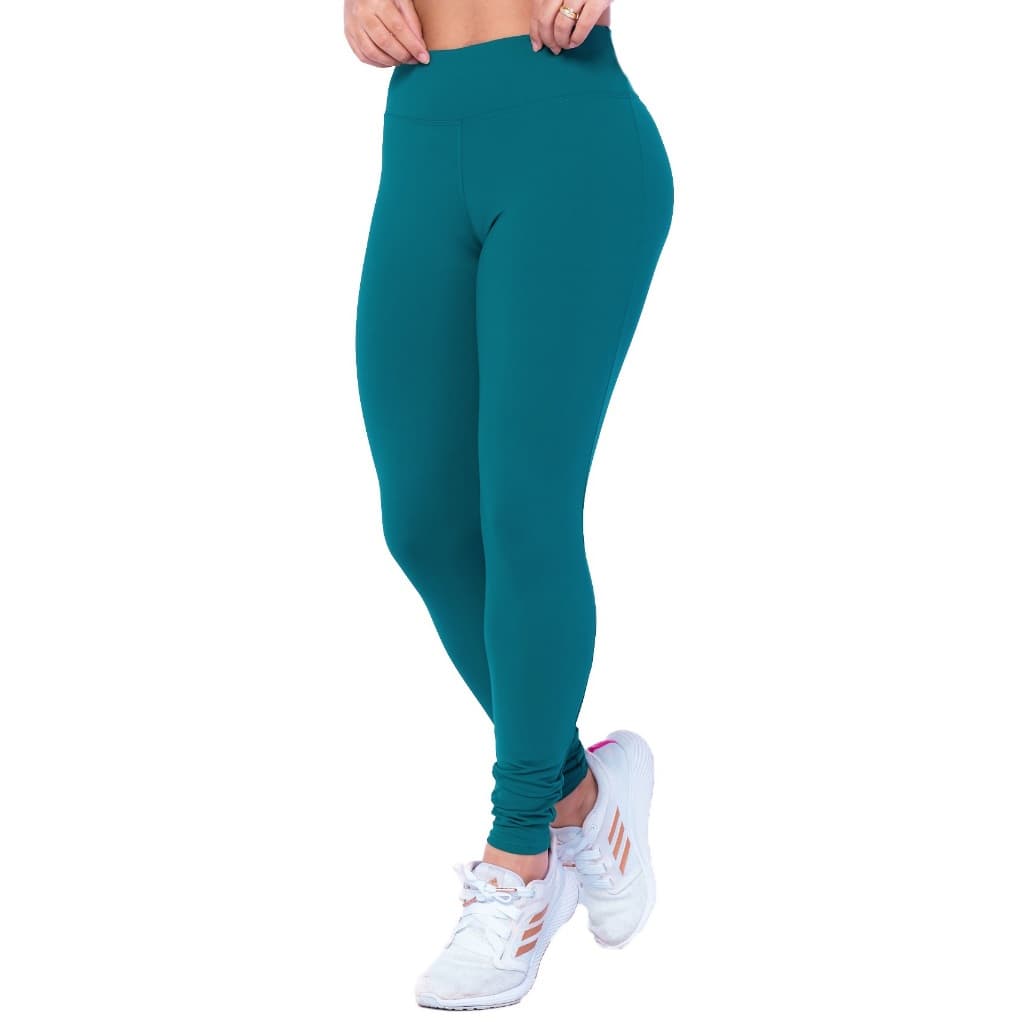 CALÇA LEGGING POLIAMIDA LISA/ALTA QUALIDADE