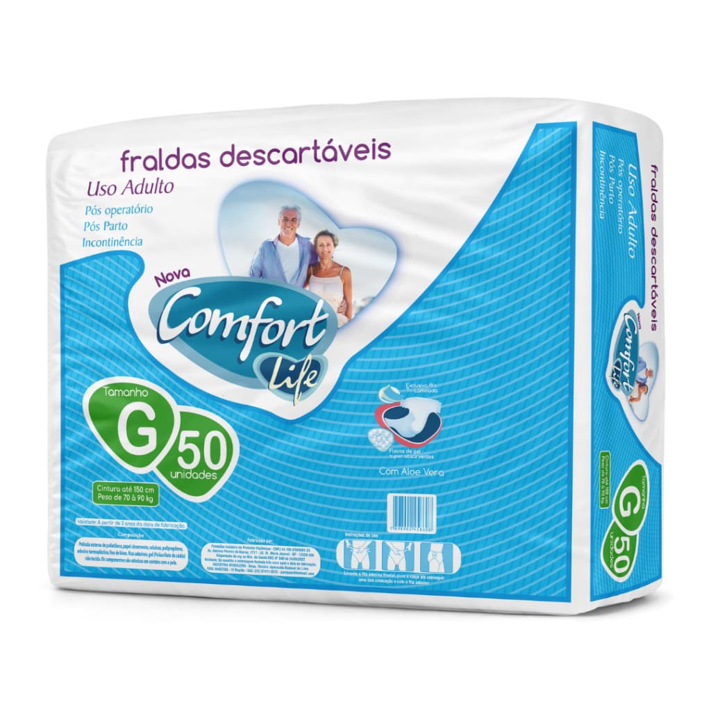 Fralda Descartável Geriátrica Estilo Care G Revenda Barato