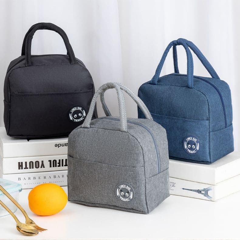 Kit1/2 Bolsas Térmicas Portátil Lancheira Térmica Marmita Viagem