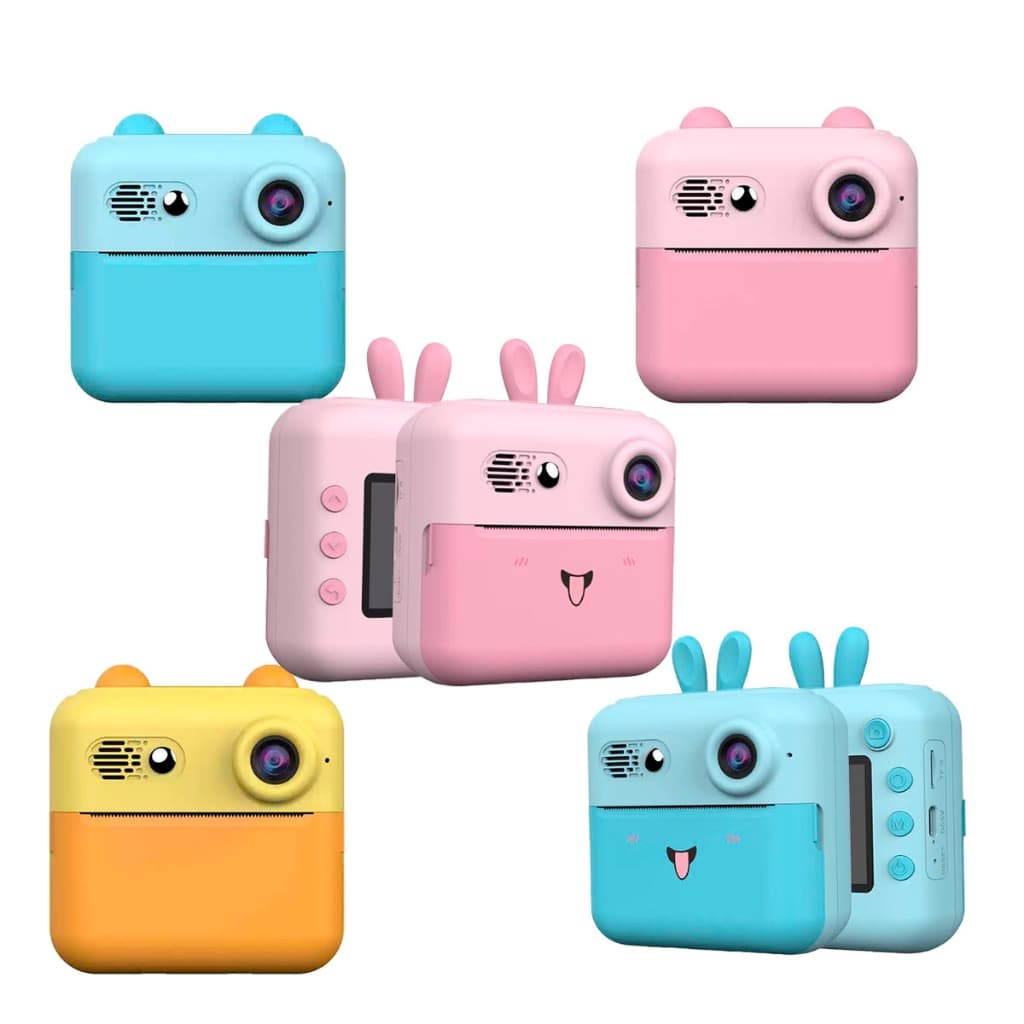 Câmera De Impressão Termica Recarregavel Infantil