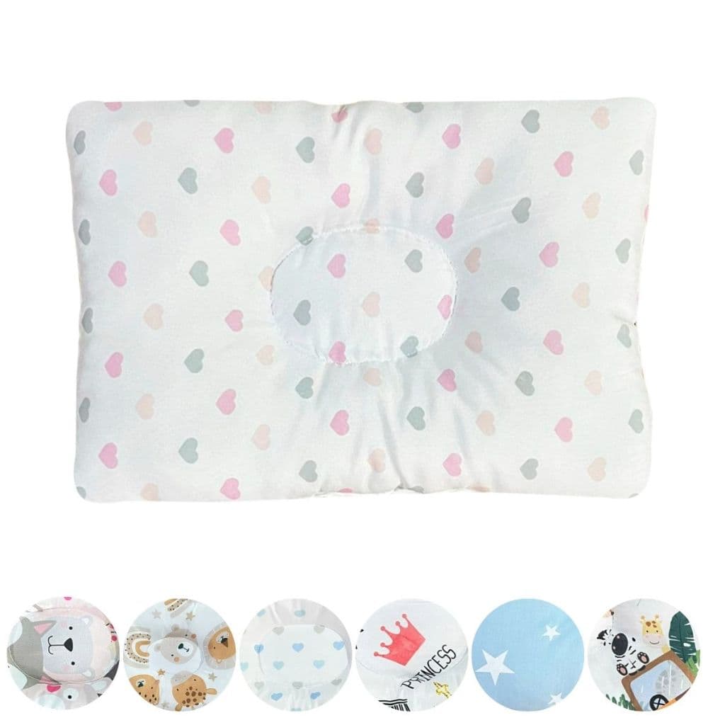 Travesseiro Anatômico Modelador Cabeça Chata Recém Nascido Bebê Menino Menina