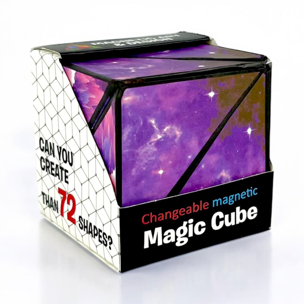 Cubo Mágico Divertido 72 Formas Possíveis Legal Unissex Brinquedo Para Menino Ou Menina Autista