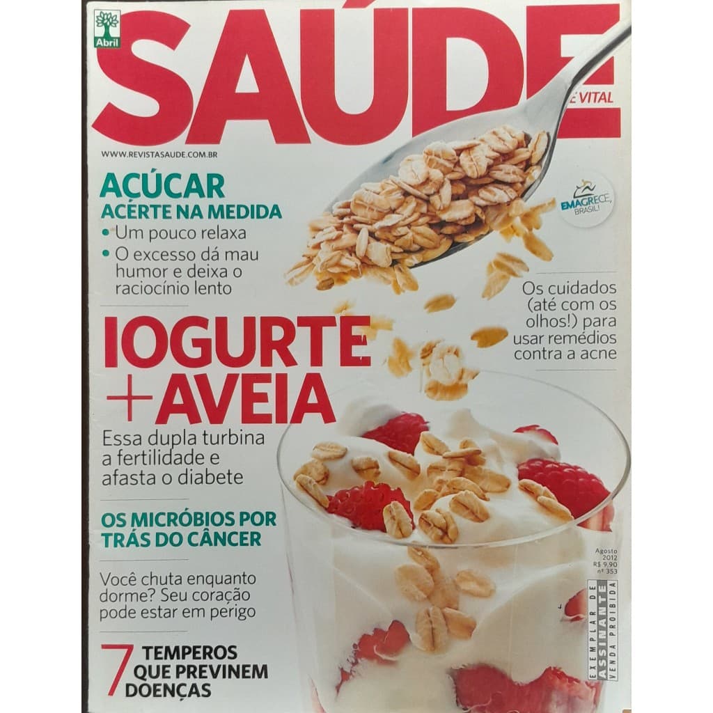 Revista Saúde Nº 353 Agosto/2012