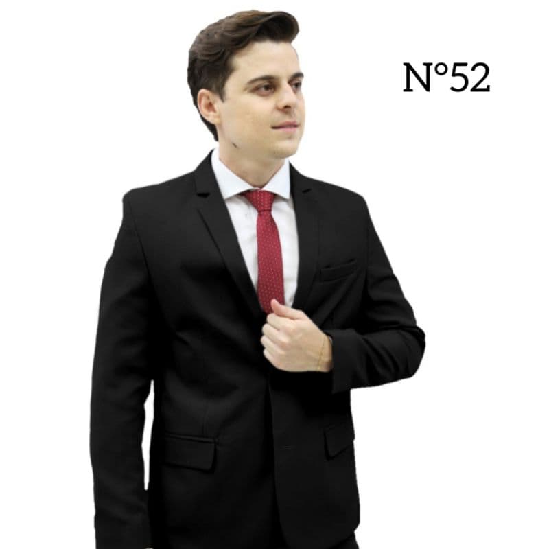 terno microfibra blazer +calca masculino slin