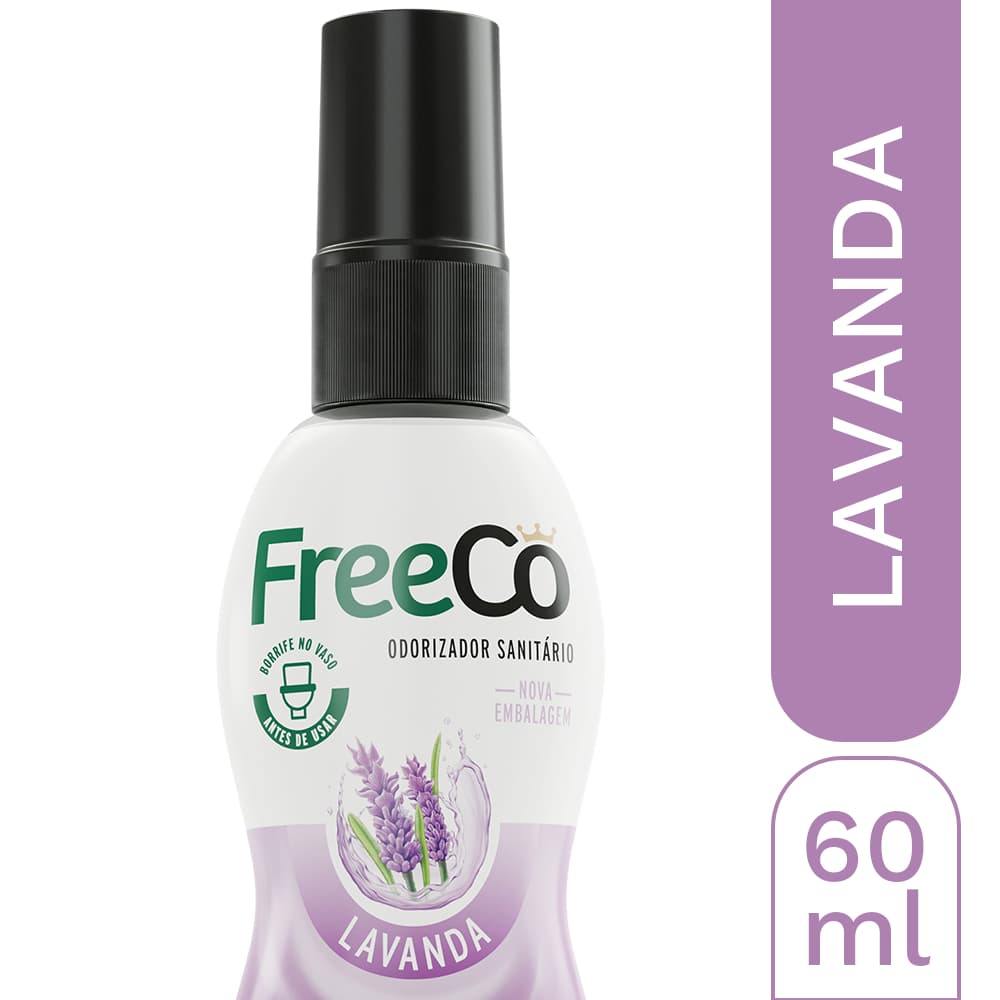 Bloqueador De Odores Sanitários - Freecô Lavanda 60ml