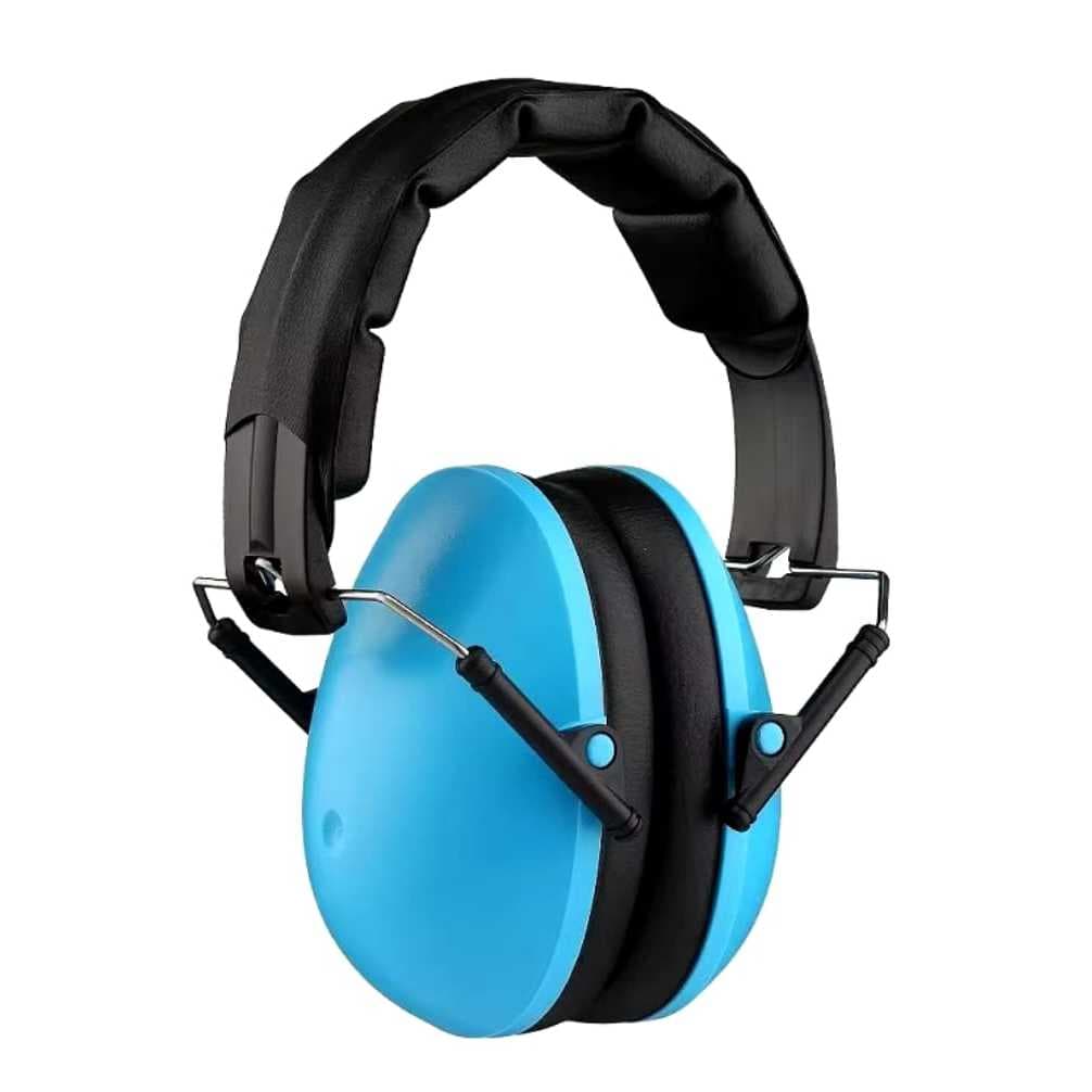 Abafador de ruidos protetor auditivo auricular juvenil  ajustável 3 a 16 anos