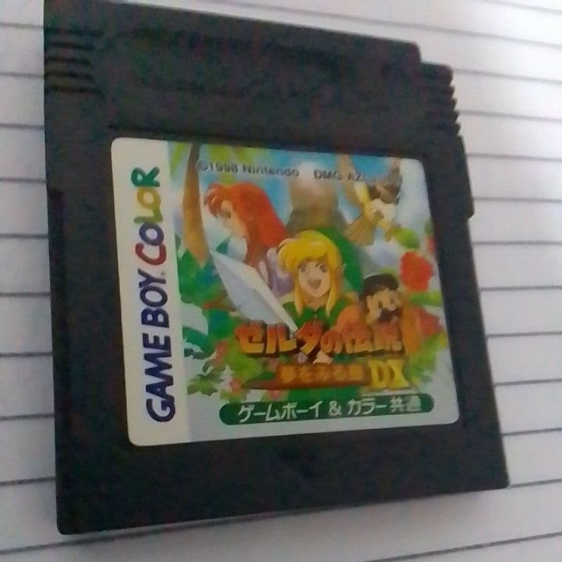 Cartucho de Game Boy Color Zelda: Link's Awakening DX