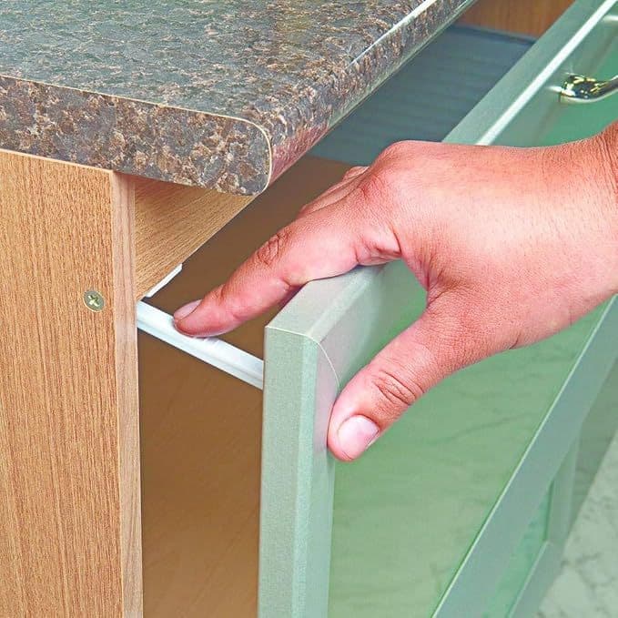 Trava Multiuso Para Gaveta Cor Branca Linha Joy Ordene