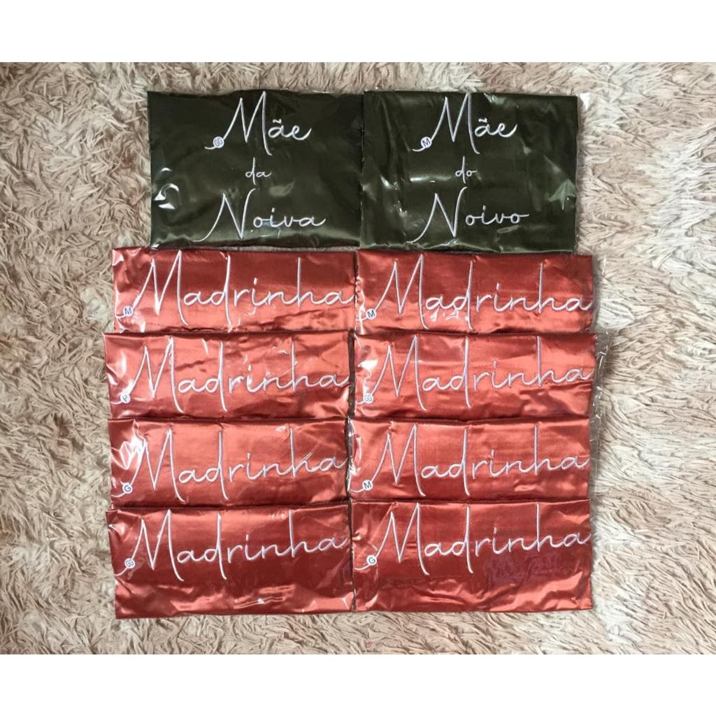 Robe De Cetim Bordado Madrinha Debutante Roupão Hobby Fonte Assinatura *Leia a descrição antes de efetuar a compra*