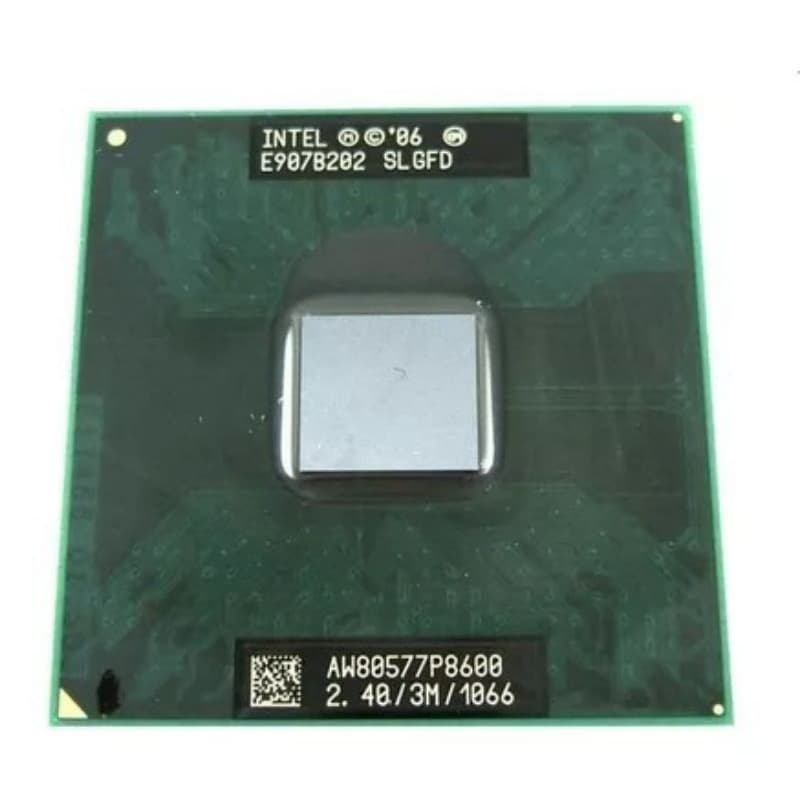 Processador Intel Core 2 Duo P8600 2.40Ghz Pga478 para Notebook + Pasta térmica