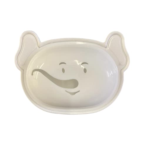 Saboneteira Infantil Elefantinha Branca