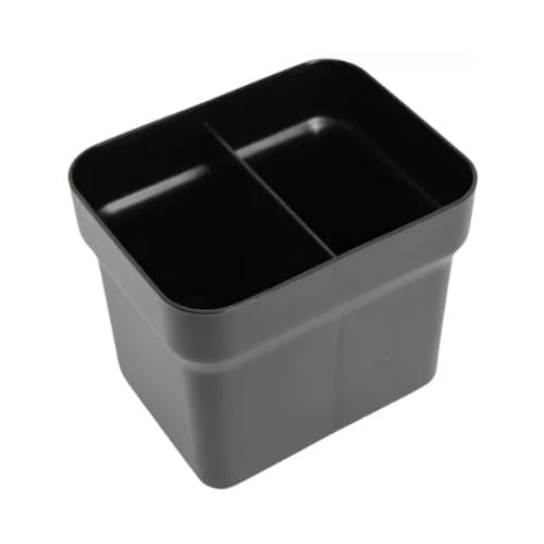 Escorredor de Talheres Organizador Compacto com 2 Divisórias