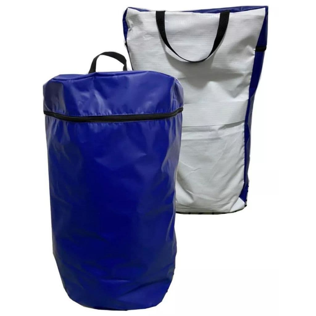 15x Bolsa Sacoleira Lona Impermeável,  Para Vestir Nos Carrinhos De Mão Dobrável, Tamanhos P, M E G