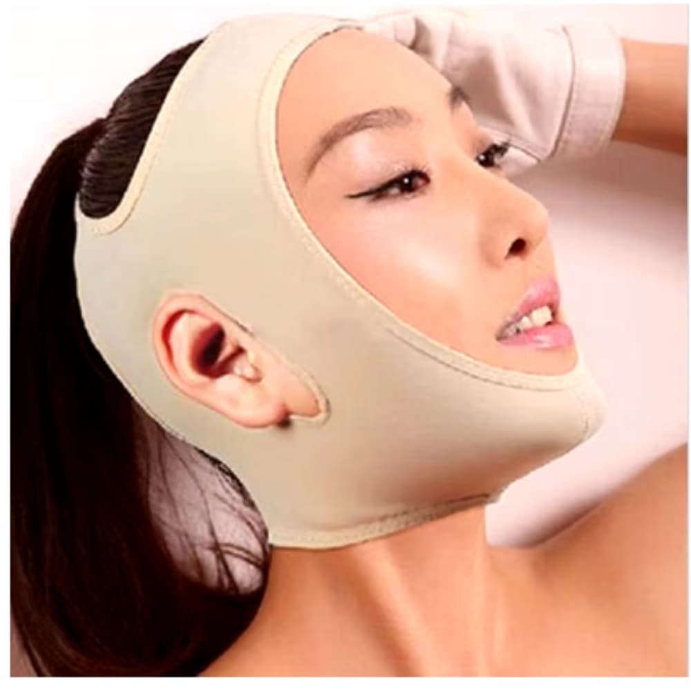 Máscara Facial Levanta Queixo Afina O Rosto Anti Rugas Face