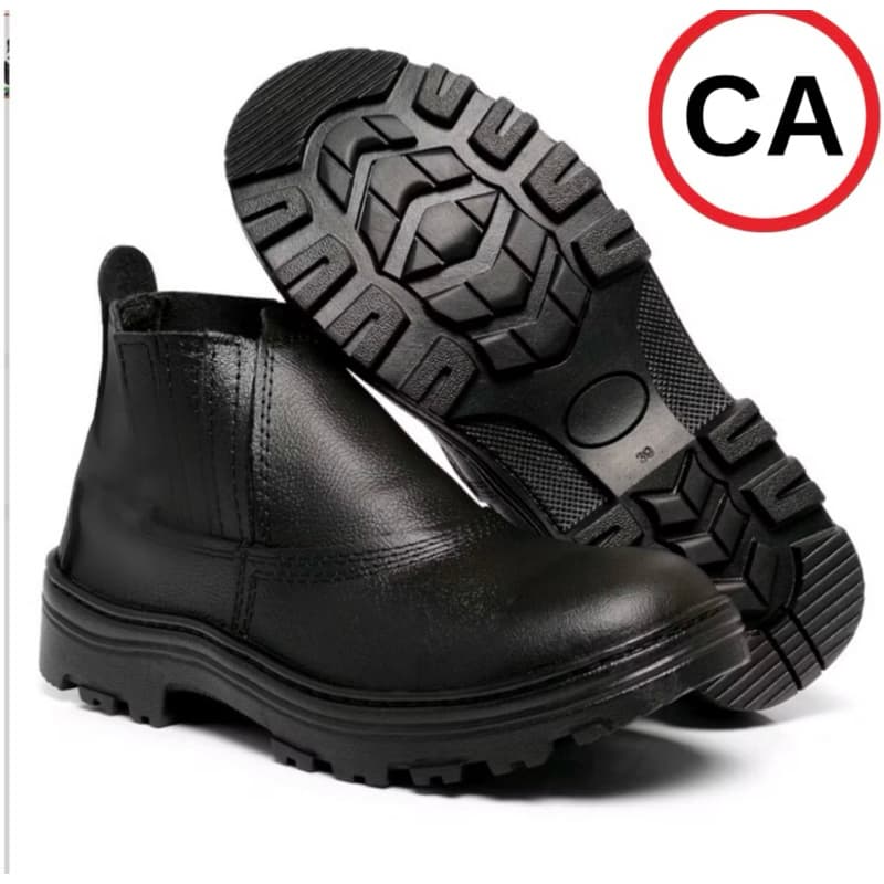 Botina De Segurança Pvc Direto Da Fábrica C.A.