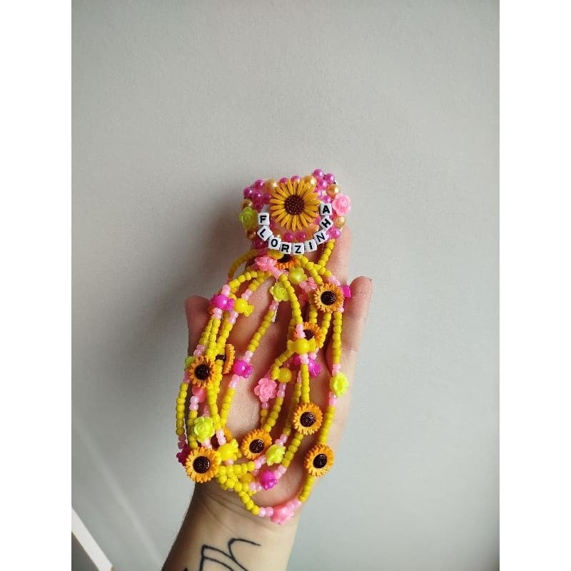 Guia com chupeta erê Florzinha erê de Oxum 🌻🌷