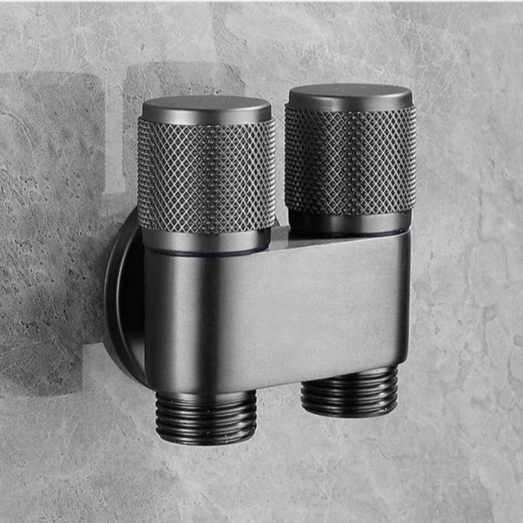 Válvula De Controle Dupla 1 Entrada 2 Saídas Para Máquina De Lavar