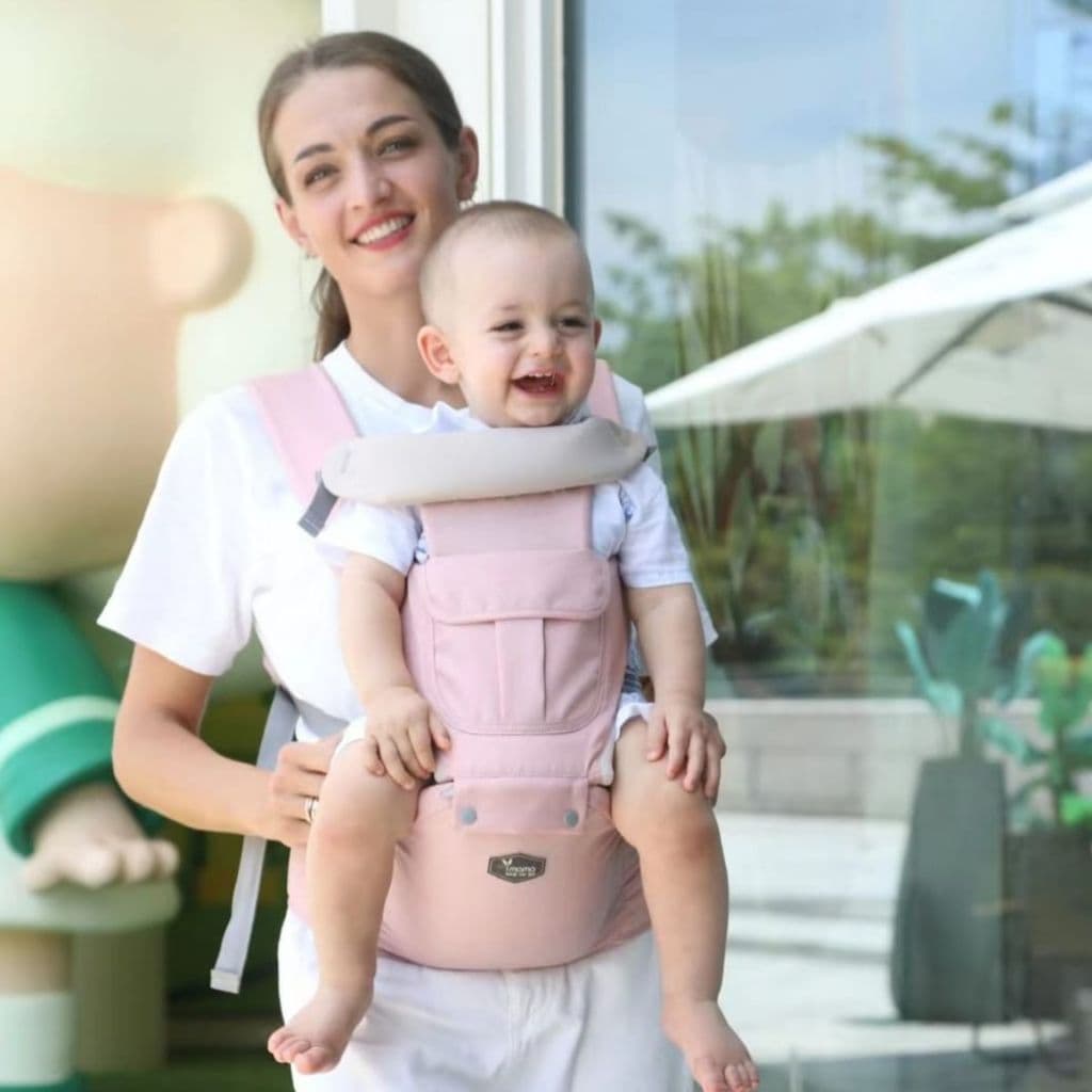 Bolsa Canguru Porta Bebê Passeio  - HK Baby