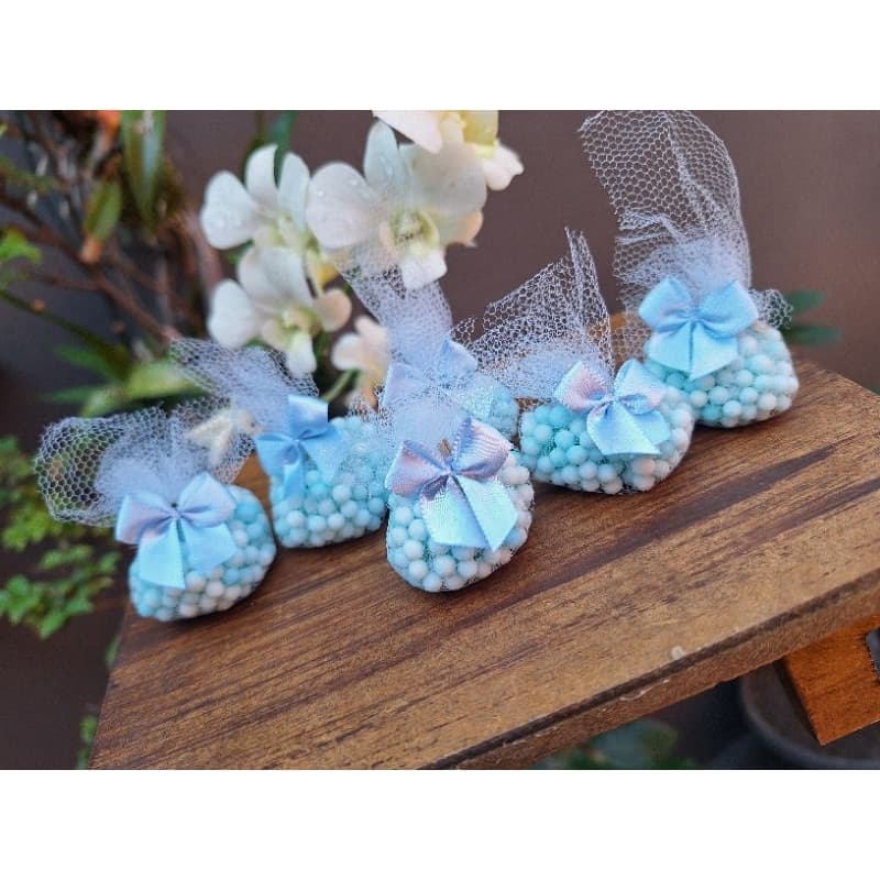 kit 12 saches perfumados maternidade casamento batizado nascimento chá revelação menino azul