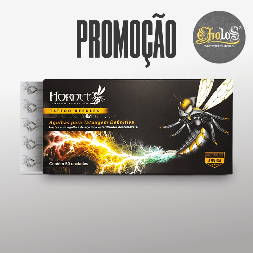 Agulha de Haste Hornet - Traço RL Esp. 10 e 12