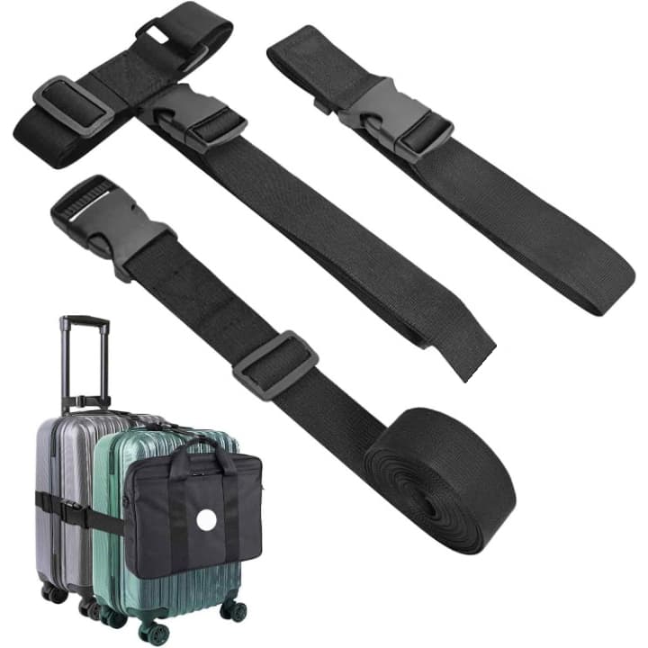 Alça Bagagem Vigorport V3AX Cinta Correia Conector Malas Bolsas Viagem Pasta Mochila Passeio