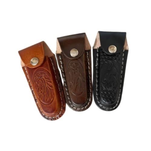 Bainha de Canivete em Couro Legítimo Luxo