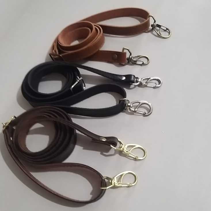 Alça transversal 1,5cm x 1,30m de couro ecológico (montana)