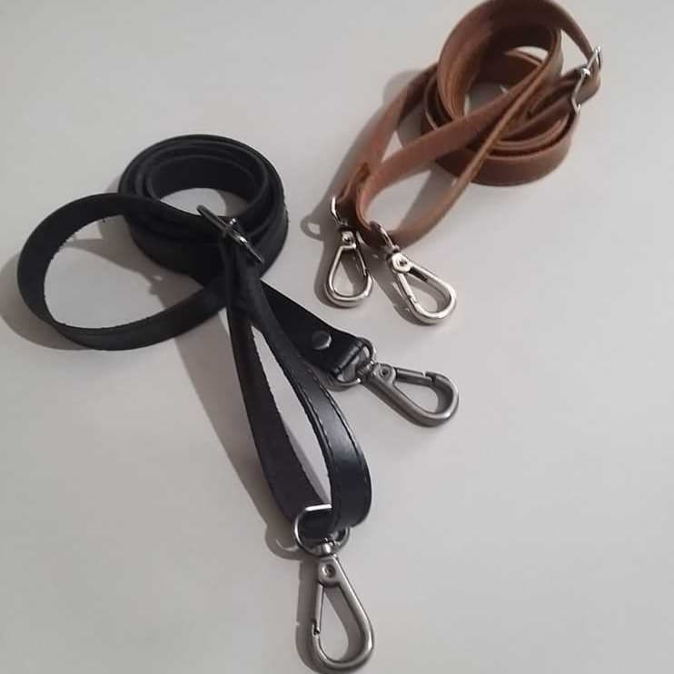 Alça transversal 1,5cm x 1,30m PREMIUM de couro ecológico (montana)