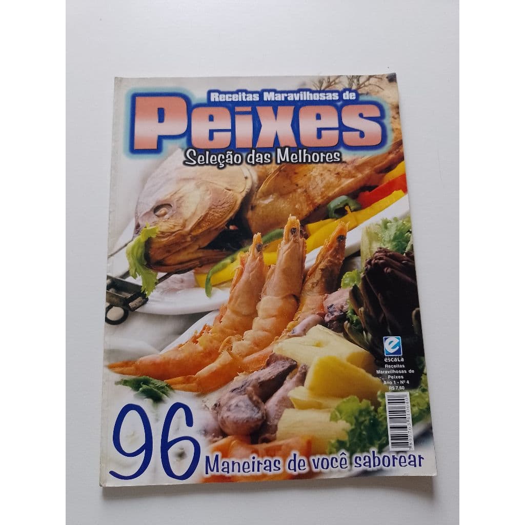 Revista Receitas Maravilhosas De Peixes Seleção Ab449