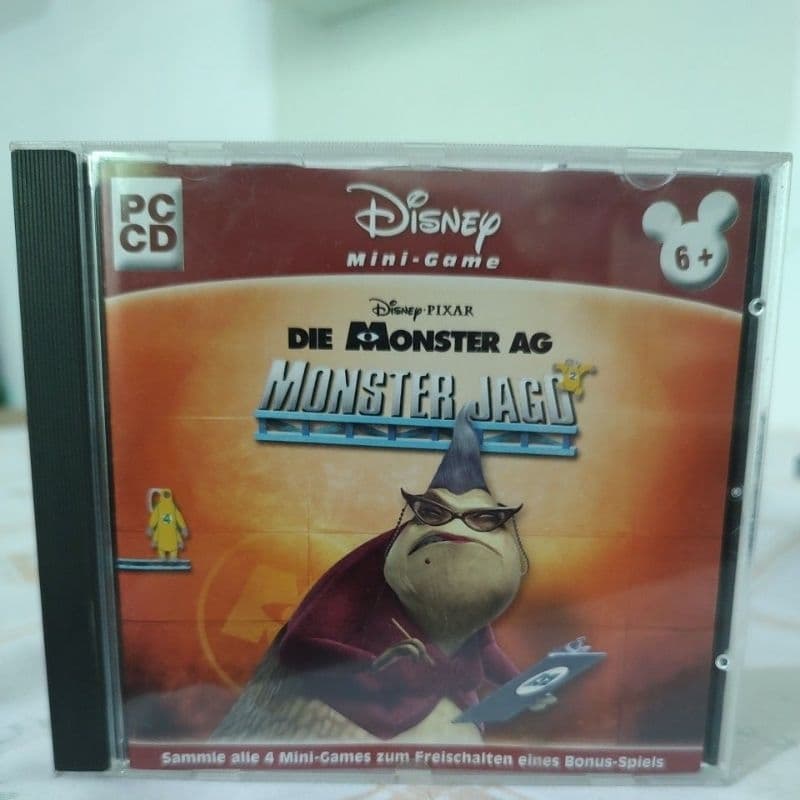 jogo PC cd monster jago die monster Ag Disney mini game +6