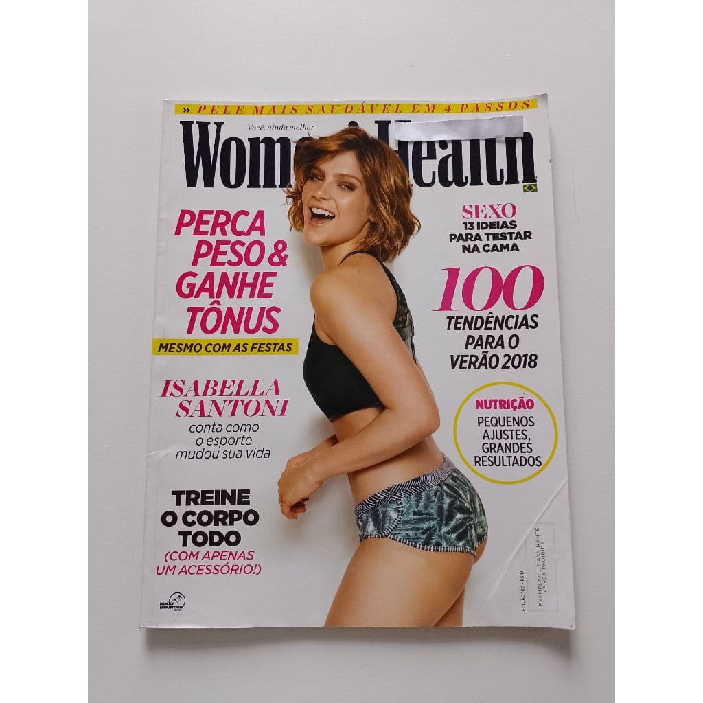 Revista Women's Health Isabella Santoni Ab453