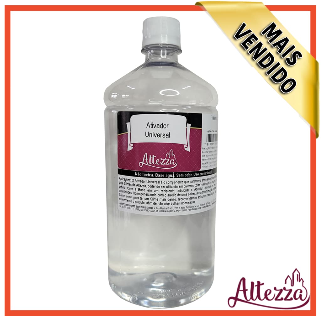 Ativador de Slime 1 Litro - Combos Criativos Creations Premium - Altezza