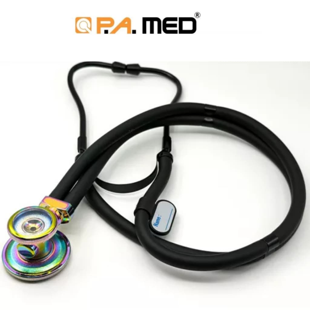Estetoscópio Rapapport Black Rainbow - P.a.med