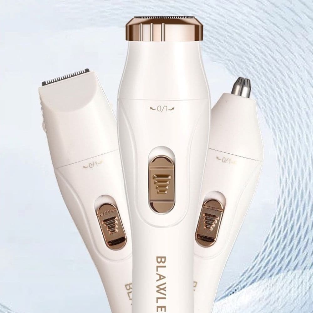 Depiladora Elétrica 3 em 1 Recarregável - Multifuncional para Barbear -M1