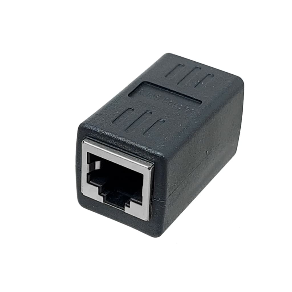 Adaptador Emenda Blindada Rj45 Cat5  Em-19