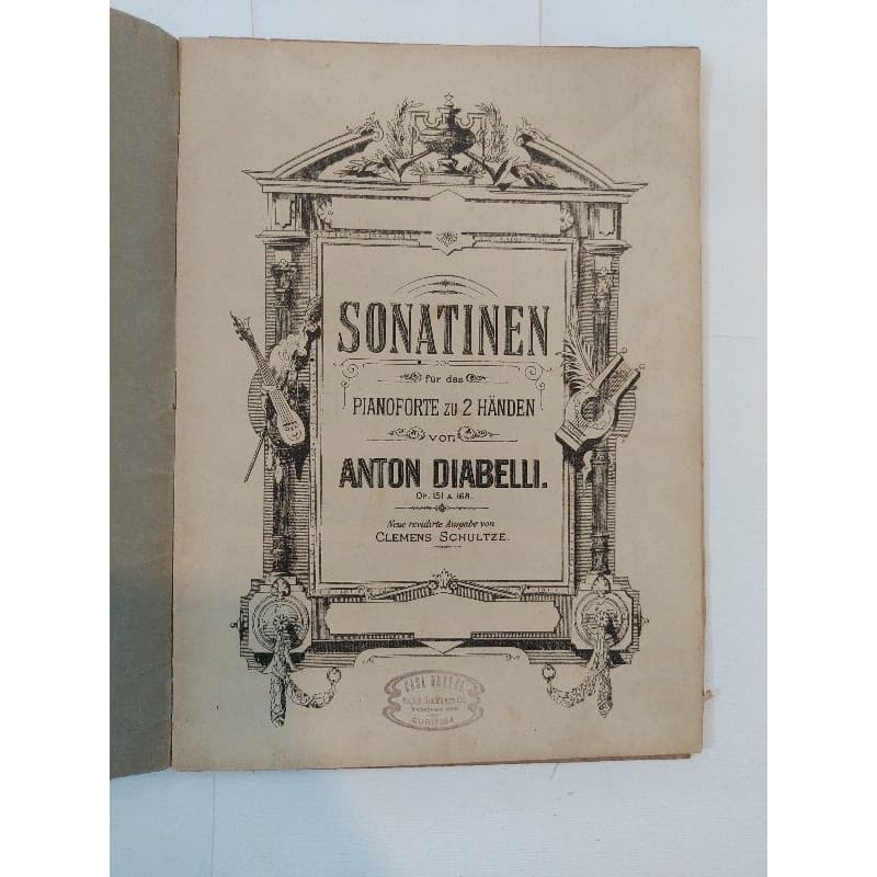 Partitura Alemã Antiga, Início do Século XX