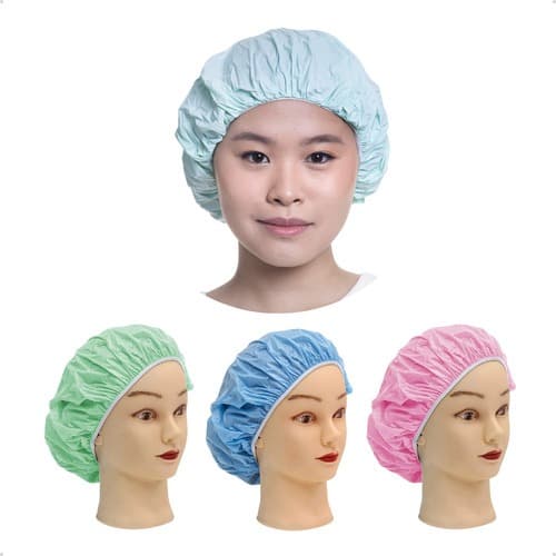 Touca Para Banho Pvc Impermeável Especial Santa Clara Colorida