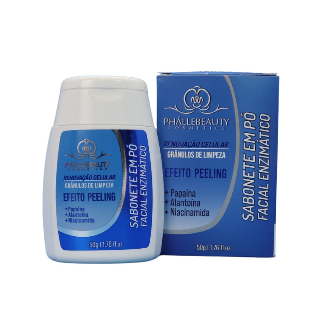 Sabonete em Pó Facial Enzimático Efeito Peeling PhálleBeauty PH0726
