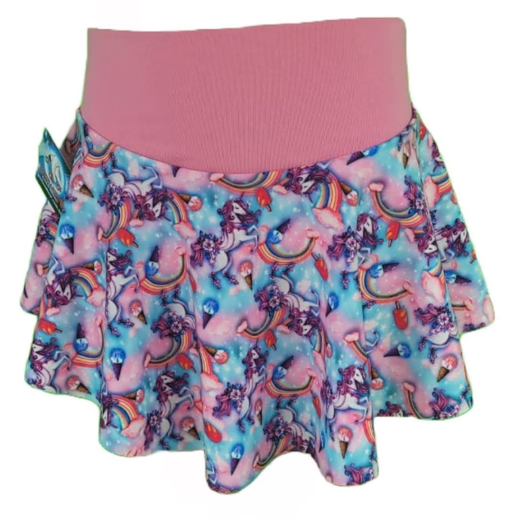 Saiote Patinação Unicórnio