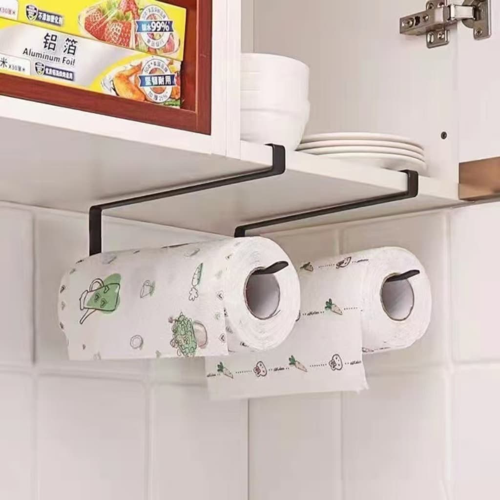 Porta Papel Toalha Suporte em Inox Para Encaixe Cozinha