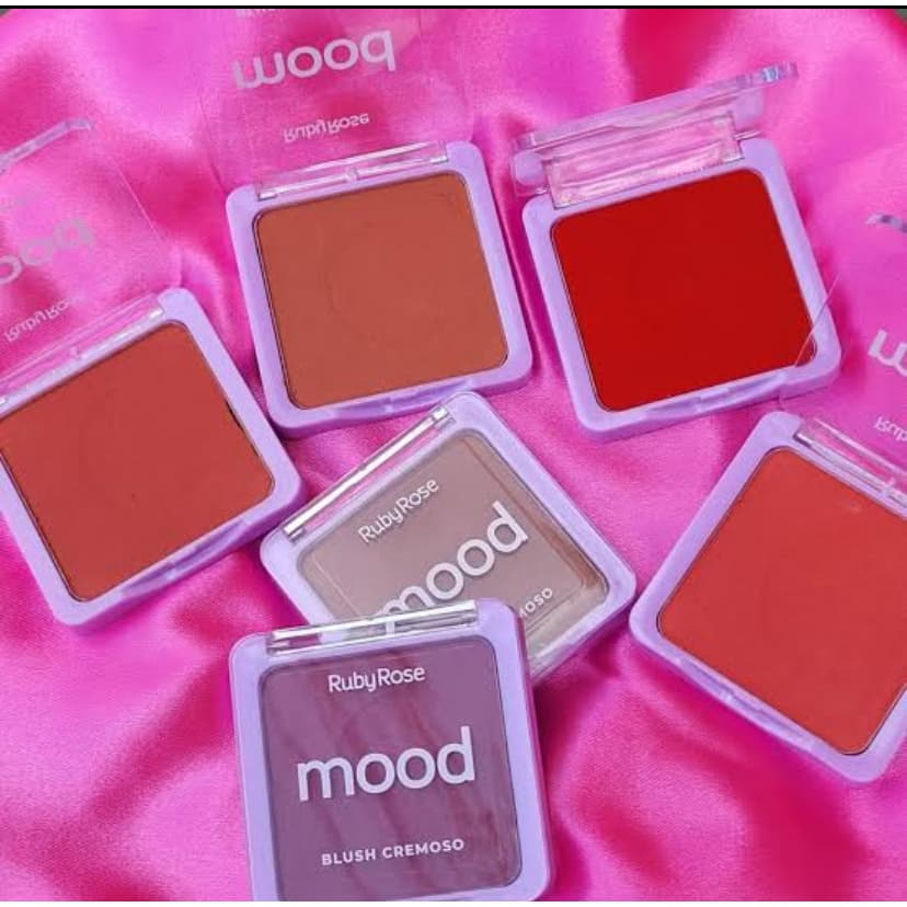Blush Cremoso Mood By Ruby Rose 9,4g - Escolha Sua Cor