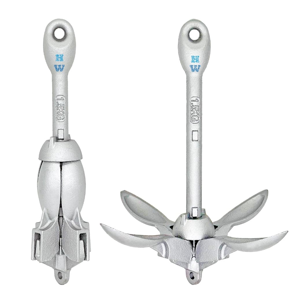 Ancora Dobravel 1,5kg Folding para Caiaque Jet-Ski Barco HW