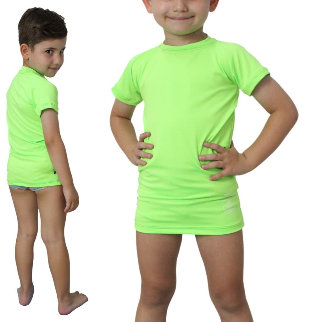 Camiseta Blusa Térmica Infantil Dry-Fit Proteção Uv50 Unissex   2 ao 16