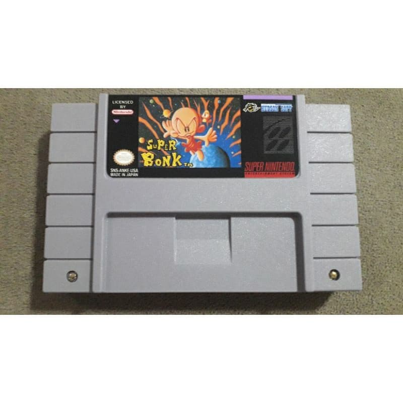 Super Bonk p/ Super Nintendo Aproveite!