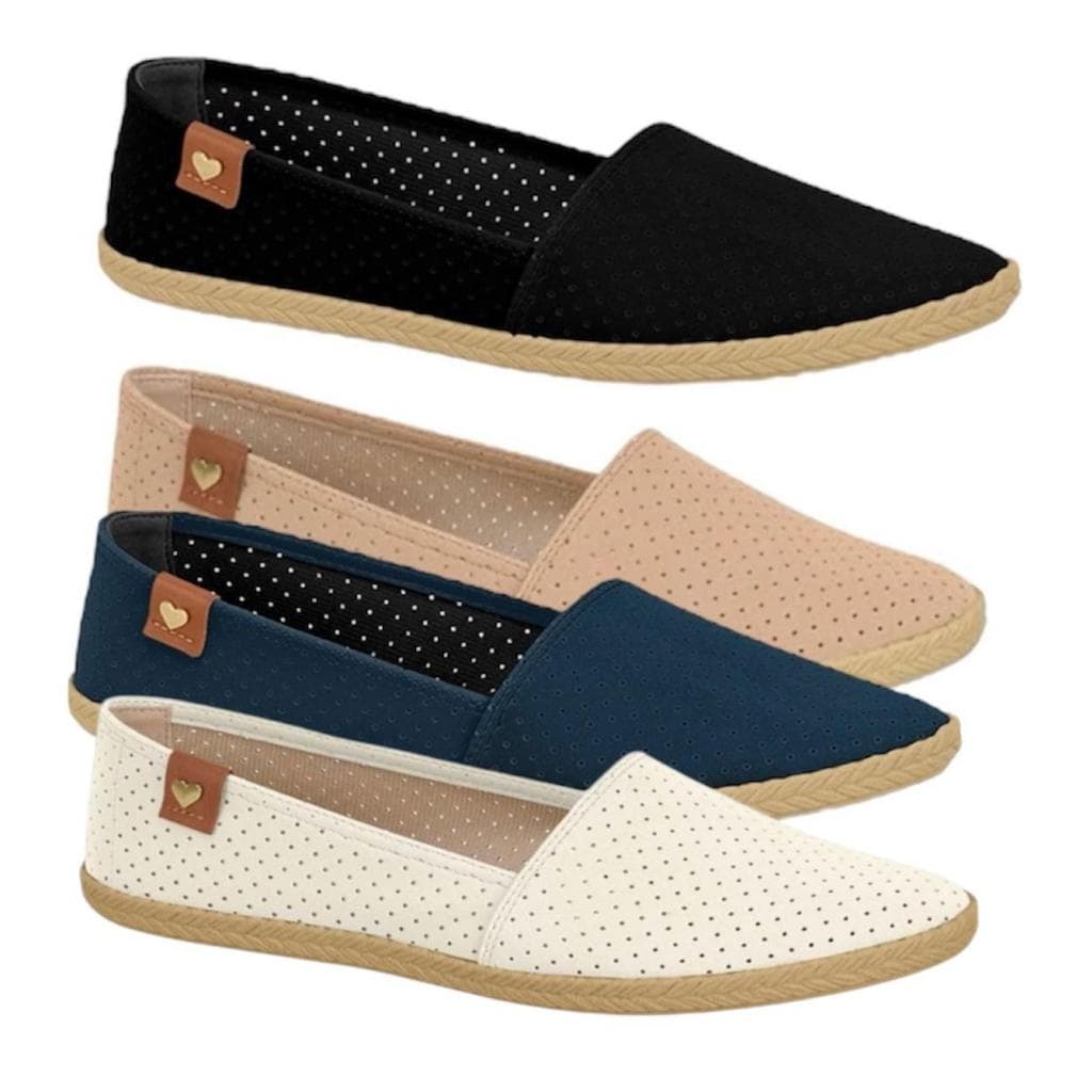 Sapatilha Moleca Alpargata Feminina Confortável Original Macia Leve Dia a Dia Trabalho 5287.210