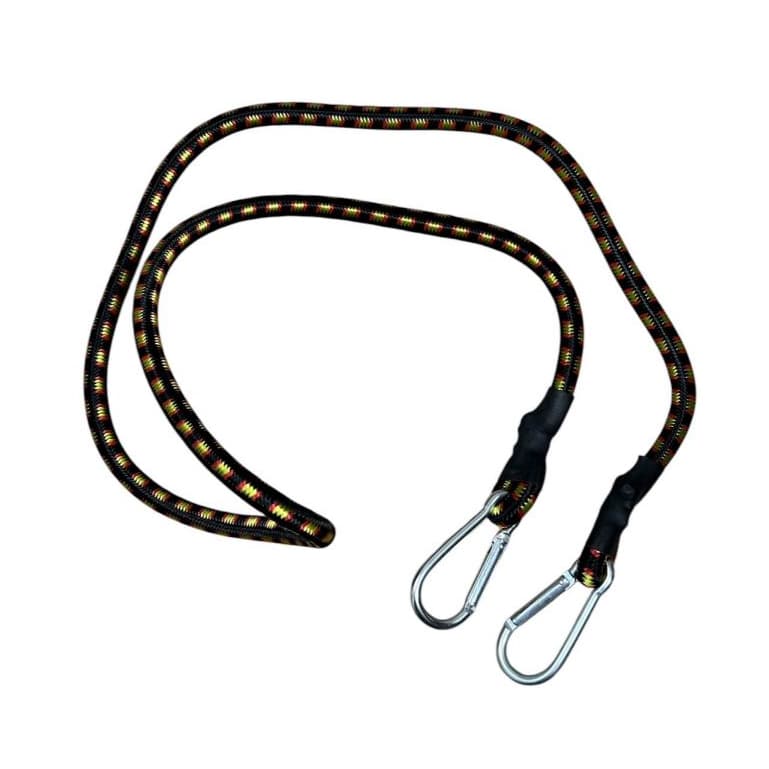 Corda Elástica Para Moto Bike Carro Caminhão Viagens Com Mosquetão Fixa Cargas - 10mm x 1,2m