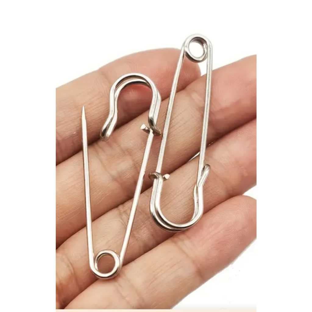 ALFINETE KIT C/ 2 Unidades de Alfinete Para Tricô (metal)