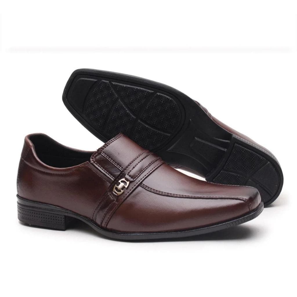 Sapato Social Infantil Masculino Pajem Daminho Casamento Formatura Igreja Culto Calçar Criança Preto Marrom